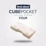 [베스트슬립 필로우 시리즈] 큐브포켓4 메모리폼 경추 베개 Cube pocket 4 Pillow