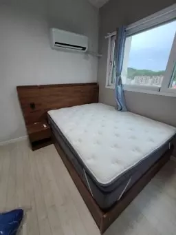 침대는 이미 방문해서 누워보고 눈으로보고 설명도 듣고 