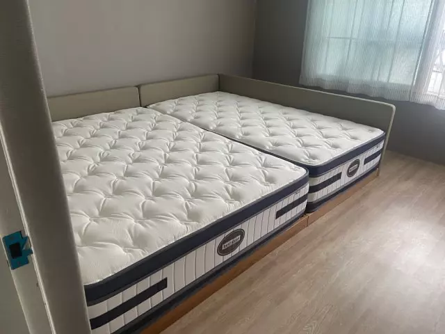 2월에 센텀쇼룸에 먼저 침대를 체험하고 여러침대 중에 