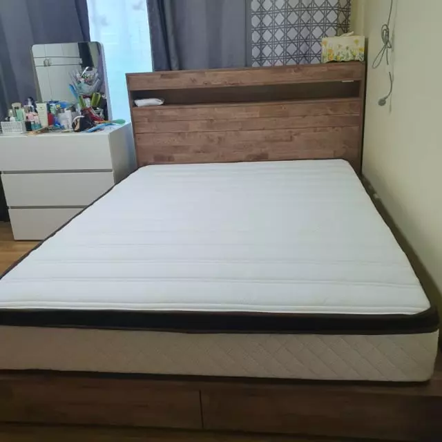 아들 침대 살때 어머님댁것도 같은 제품 딱딱한걸로 계약
