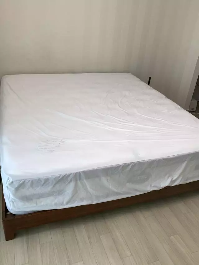 베스트 슬립 쇼룸에서 여러 가지 매트리스 종류 누워보고