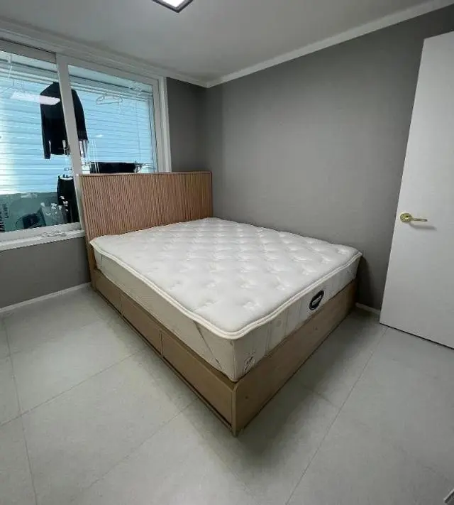 일산체험관에서 체험해본 후 부부침대 메트리스&프레임, 