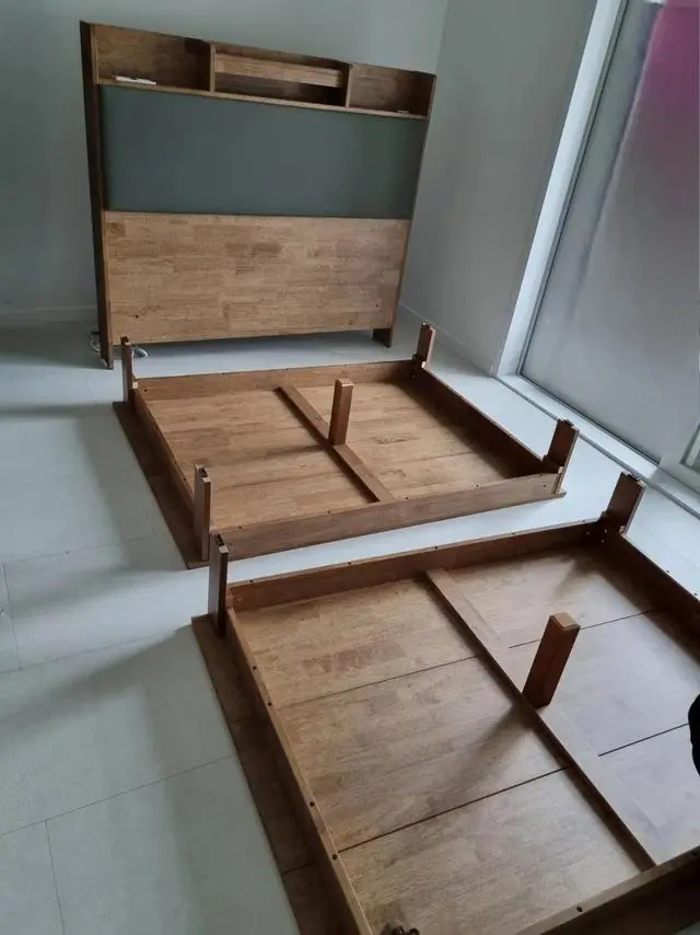 엄마집 리모델링 하면서 기존 흙침대 사용하셨는데 허리가