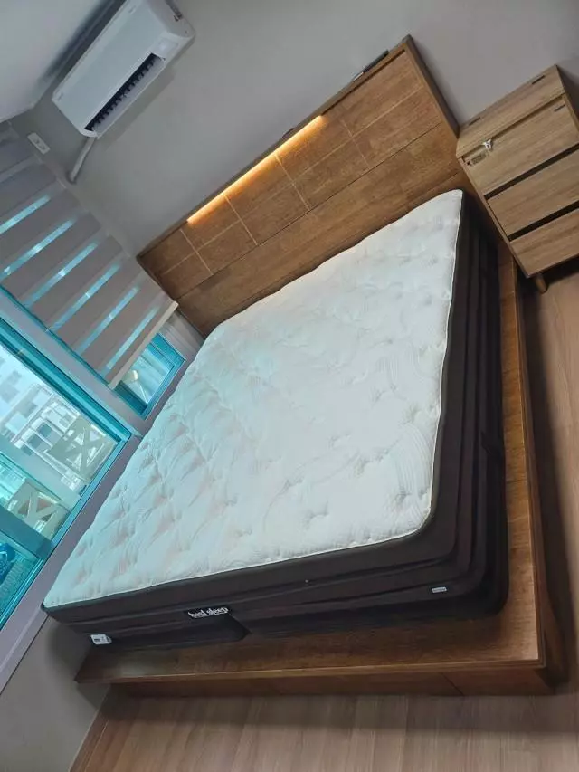 추석전날 배송받아서 어제부터 사용했어요
기사님이 배송을