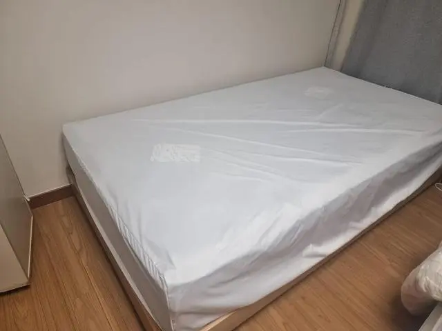 신혼때 산 프레임에 10년이상 쓴 타사 매트리스를 과감