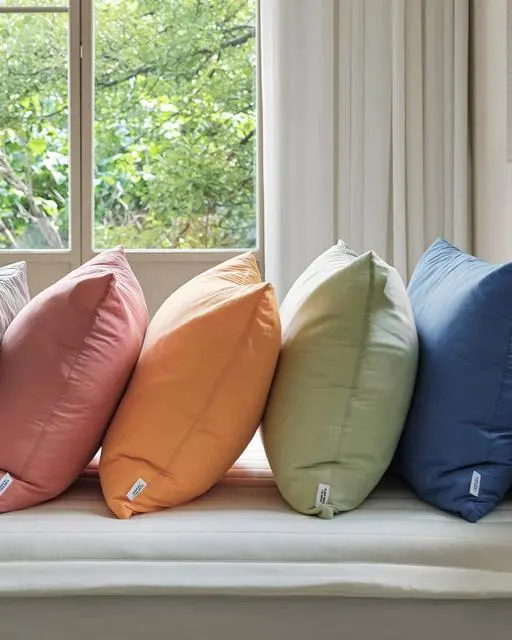 포레 순면 워싱 누비 베개커버 50x70