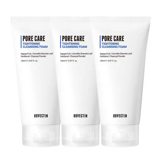 [모공클렌징폼/대용량] 포어케어 타이트닝 클렌징 폼 150ml 3개세트 총 450ml