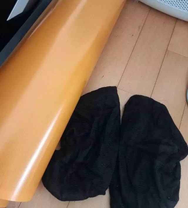 덧신이 안보여 전화 통화를했는데...박스를 양쪽다개봉해야 보인다고 해서 다 개봉하니