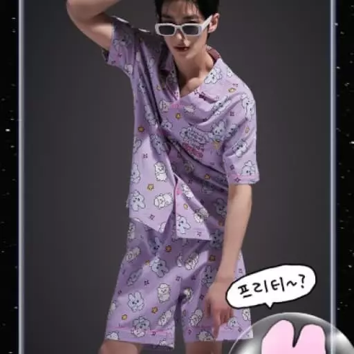 (최고심) 꿈나라 가보자고 잠옷(LIGHT PURPLE)_SPPPC25U11