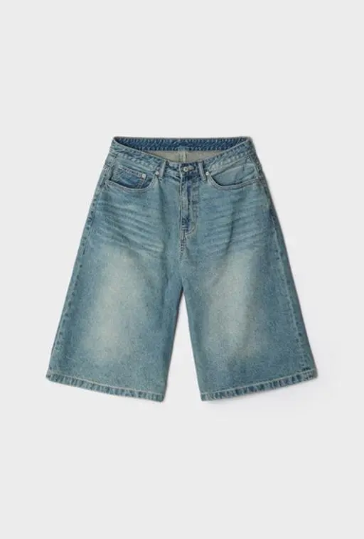 캣브러쉬 데님 버뮤다 쇼츠(Vintage Indigo)_SPTNG25C02