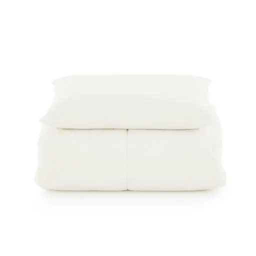 워셔블 오프화이트 양모컴포터