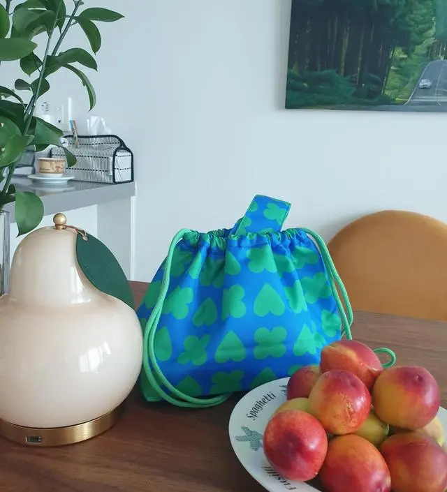 【dropdropdrop】Lucky Hearty Greenberry☆韓国☆デリバッグ dropdropdrop딜리백 LUCKY HEARTY GREENBERRY