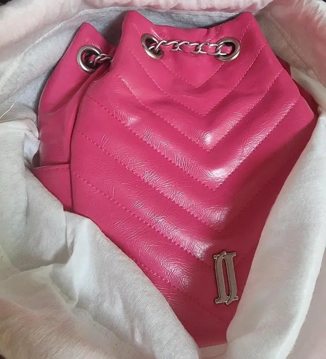 J.ESTINA ■ MIGNON MINI ショルダークロス バックパック Pink 제이에스티나 공식온라인스토어